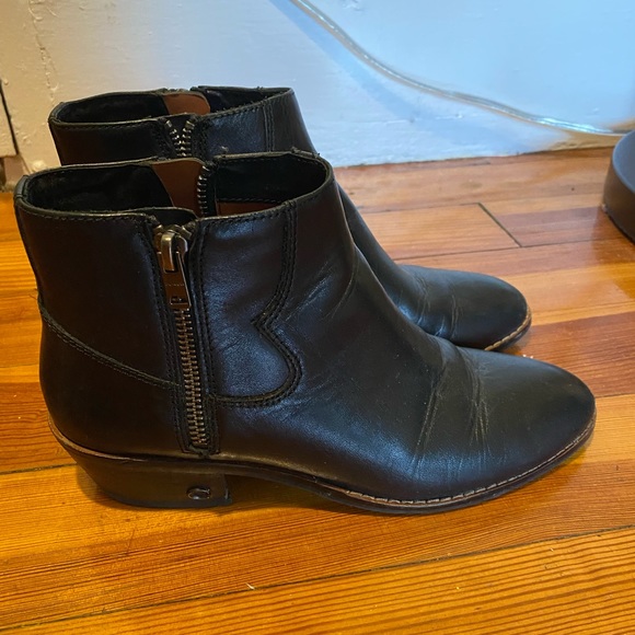 Coach Danni ankle booties sz 7 - Picture 3 of 4